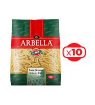 Arbella İnce Kesme Makarna 500 gr x 10 Adet