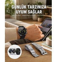 Northcity Akıllı Saat Bluetooth Cevaplayıcı - Yeni Nesil Pil Ömrü ve Spor Takibi