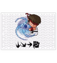 Hadouken Ryu Street Fighter Puzzle 240 Parça Yapboz