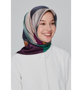 ARMİNE İPEK EŞARP 8424D (SURA) (NOSTALJİ)-82