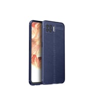 Oppo A73 Uyumlu Kılıf Zore Niss Silikon Kapak (Lacivert)