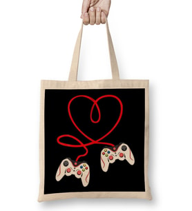 Heart Bez Çanta Uzun Saplı