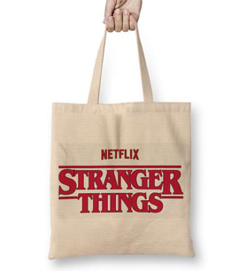 Stranger Things 002 Bez Çanta Uzun Saplı