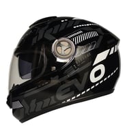 Motosiklet Kaskı Ce Onaylı Full Face Abs Materıal Güneş Vizörlü Kask Evo Wihte