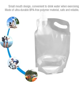 Plastik Kapaklı Su Torbası 1 Litre