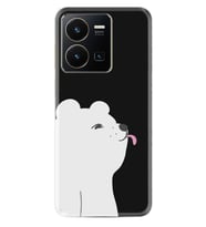 Vivo Y22 Kılıf Silikon Desen Özel Seri Panda Sevimli 1738