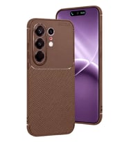 Mey İthalat® Tecno Camon 50 Pro 5G Auto Focus Karbon Kapak - Kahverengi