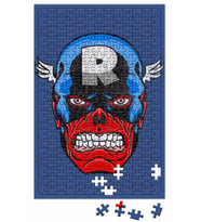 Captain America Puzzle 240 Parça Yapboz