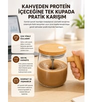 Ip6 Su Geçirmez Şarjlı Kupa - 3d Karıştırma, 400 Ml Yeni Nesil