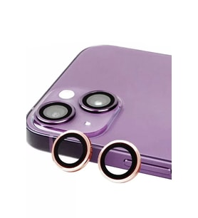İphone 15 Raze Metal Kamera Lens - Pembe