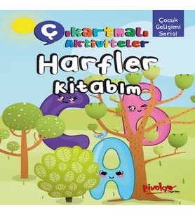 Çıkartmalı Aktiviteler Harfler Kitabım