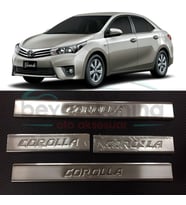 Toyota Corolla Kapı Eşiği Kromu Nikelajı 2013-2018
