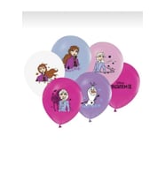 Frozen Elsa Karlar Ülkesi Baskılı Balon 10 lu