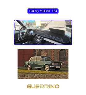 TOFAŞ MURAT 124TORPİDO KORUMA HALISI MAVİ KENAR