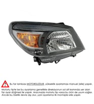 LEOPARTS Ford Ranger Far Lambası Sağ (Motorsuz) 2010-2012 UD205-1040