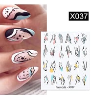 Su transferli nail art sticker X037 (49831-37)