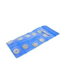 Dremel İçin Mini Elmas Taşlama Kesme Tekerlek Disk Testere 10 Adet 18 mm 