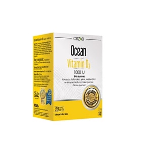 Ocean Vitamin D3 1000 IU Oral Sprey 20 ml