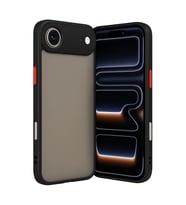 iPhone 17 Air Kılıf Montreal Silikon Kapak - Siyah