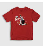 Presmono Unisex Çocuk Kırmızı 10 Argentina Soccer Futbol Lionel Messi T-Shirt 313668tt (Kırmızı)