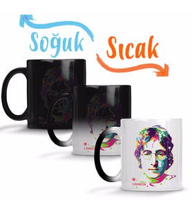 John Lennon Sihirli Kupa Bardak Porselen