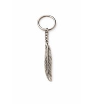 Free Feather Spirit – Tüy Figürlü Gümüş Renk Unisex Metal Anahtarlık