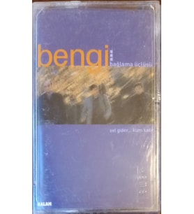 (Plak Değildir KASET tir) Bengi Bağlama Üçlüsü Sel Gider ... Kum Kalır Açılmamış Jelatininde Kaset