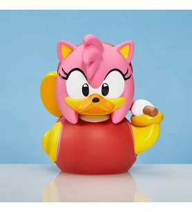 Sonic Amy Rose Lisanslı Cosplay Ördek Figür Collectible Tubbz