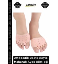 Özel Üretim Halluks Valgus Parmak Düzeltici Silikon Ortopedik Destekleyici Makaralı Ayak Gömleği