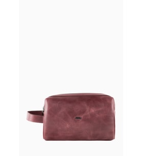Damy Hakiki Deri Unisex El Çantası 8415 - Bordo