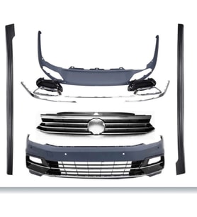 VW Passat B8 R-line 2018 (2014- 2018 Passat B8 Icin Uyumludur) Tampon Seti Komple Ön Arka YAN 3G0807
