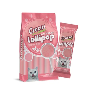 Crocus Tavuklu Ve Kızılcıklı Kedi Lolipop