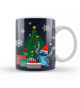 Stitch Christmas Tree Lilo And Stitch Kupa Bardak Porselen