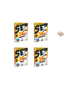 LGS 8. Sınıf Sempatik 36 Haftalık Matematik Fen Bilimleri Türkçe ve İnkılap Denemeleri 4lü Set