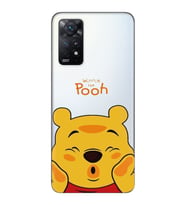 Redmi Note 11 Pro Uyumlu Winnie The Pooh Desenli Şeffaf Telefon Kılıfı