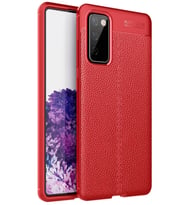 Pilelistore   Samsung Galaxy S20 FE Kılıf Auto Focus Kapak - Kırmızı