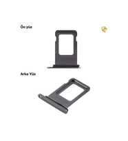 Xs Max Sim İç Yuvası Tekli Siyah Sim yuvası sim tepsisi sim aparatı yeni sim yuvası tekli sim tepsisi sim çekmecesi
