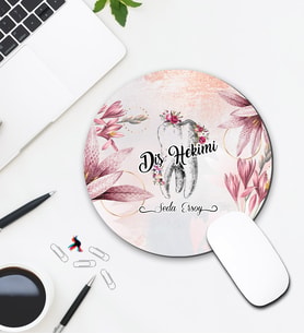 Kişiye Özel Diş Hekimi Tasarımlı Mouse Pad 016