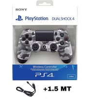 Playstation DualShock 4 Uyumlu V2 Yenilenmiş Ps4 Oyun Kolu Pc + Ps4 ( 1.5MT ŞARJ KABLOSU)