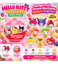 20541 3D FİGÜR H KITTY AND FRIENDS TUTTY FRUTTY SÜRPRİZ PAKET (adet fiyatıdır)