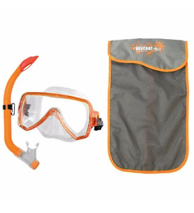 BEUCHAT SET MS OCEO Çocuk Maske Şnorkel(Tahliyeli), Turuncu
