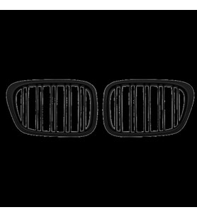 BMW E39 1996-2003 Panjur Set Mat Siyah Çift Çıtalı 51137005837 Wender