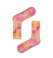 Pembe Fuşya Batik Spor Çorap