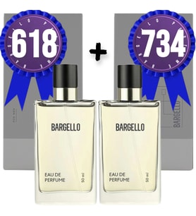 Bargello Parfüm 618 Erkek Oriental 50 ML + 734 Erkek Oriental 50 ML EDP