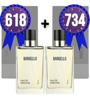 Bargello Parfüm 618 Erkek Oriental 50 ML + 734 Erkek Oriental 50 ML EDP