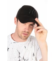 BALIENTE Unisex NY Nakışlı Siyah Kep Şapka