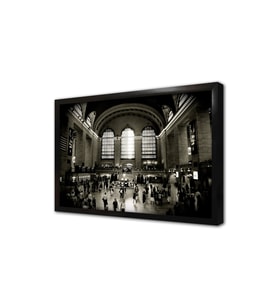 New York Grand Central Terminal Çerçeveli Mdf Tablo