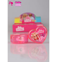 LİSANSLI BARBIE ÖZEL TASARIM KALPLİ KALEMTRAŞ