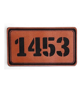 1453 Deri PEÇ- Arma - Patch (Taba)
