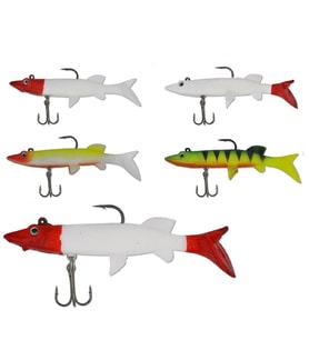 Wily Monster Turna Silikonu 14 cm 4’lü Paket RENK:7
